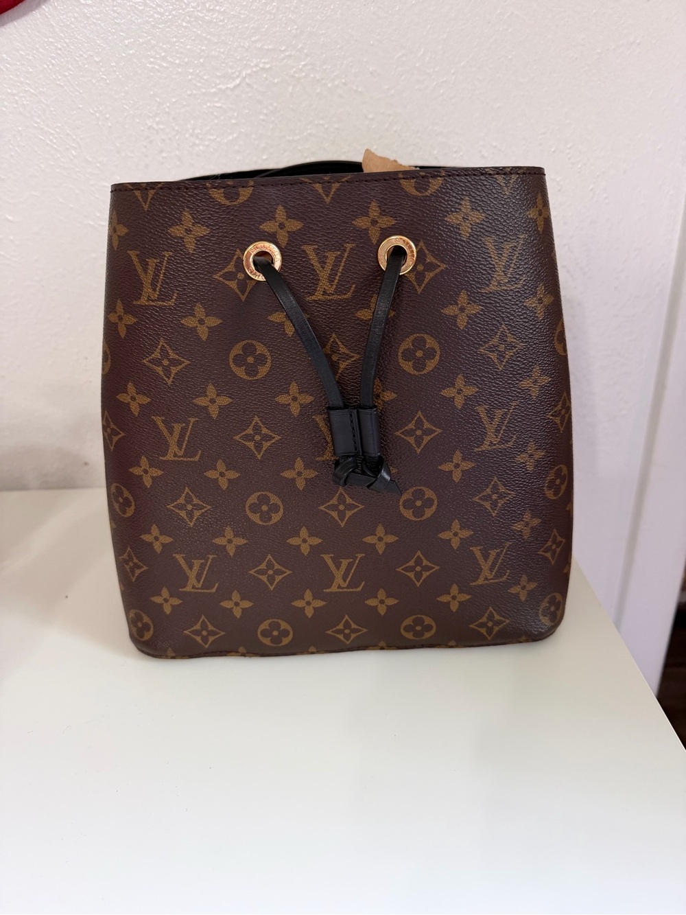 Louis Vuitton Monogram Neo Noe - Brown & Black with Gold Hardware